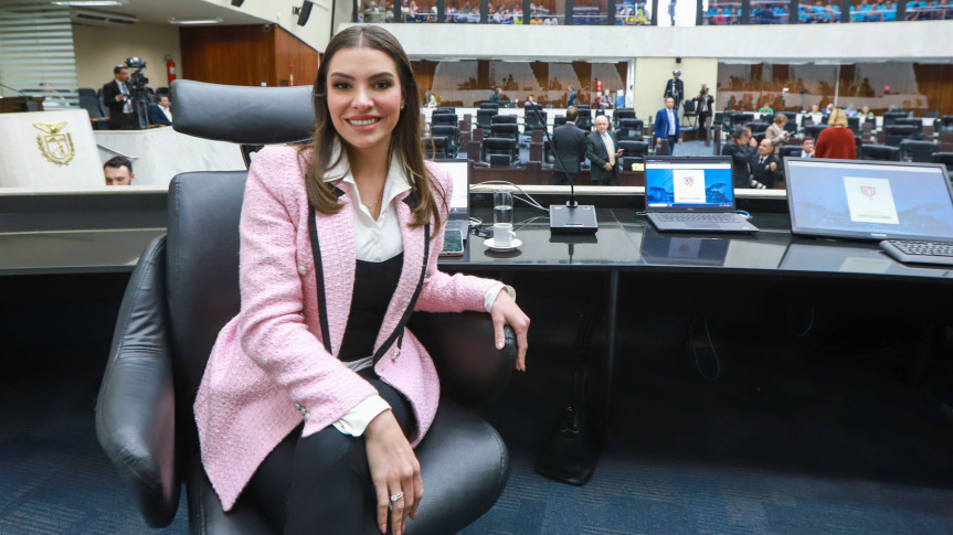 Deputada Maria Victoria (PP), segunda-secretária da Casa.