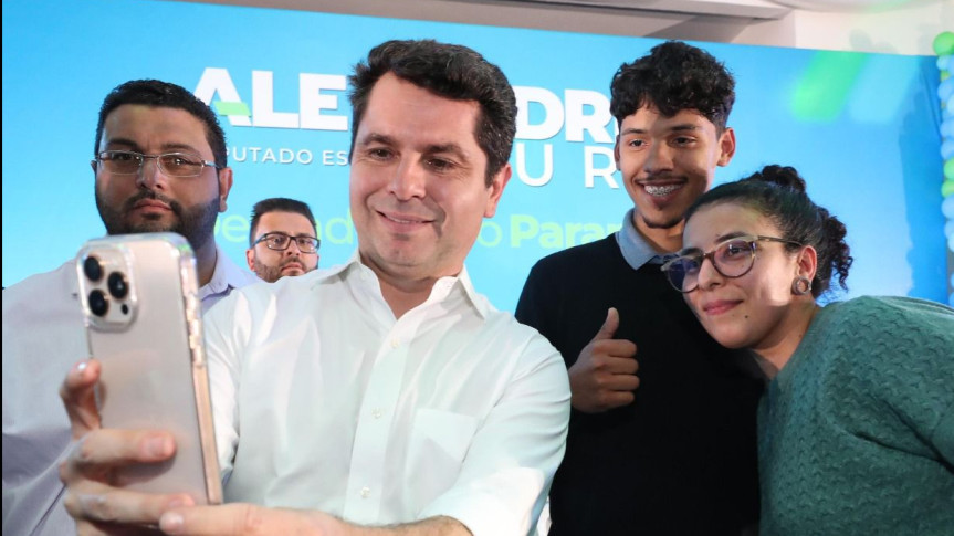 Deputado Alexandre Curi (PSD), presidente da Assembleia Legislativa do Paraná.