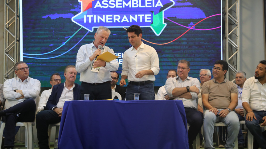 A 34ª edição da Assembleia Itinerante reuniu, nesta quarta-feira (26), representantes do setor produtivo, lideranças empresariais e instituições rurais de Paranavaí.