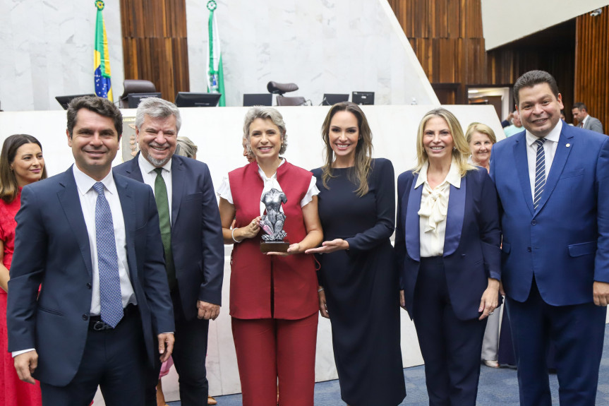 Entrega ocorreu no início da sessão plenária de segunda-feira (10).