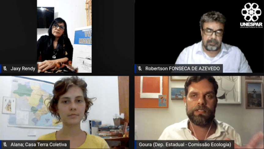 O deputado Goura (PDT) participou do 1º Seminário Rios Vivos.