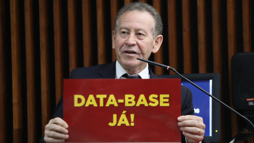 Deputado Professor Lemos (PT) cobra data-base dos servidores.
