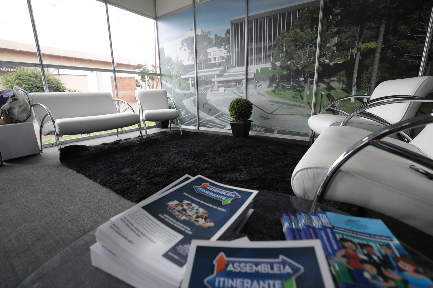 Estande da Assembleia Legislativa está pronto para receber mais visitantes até o próximo sábado (15).