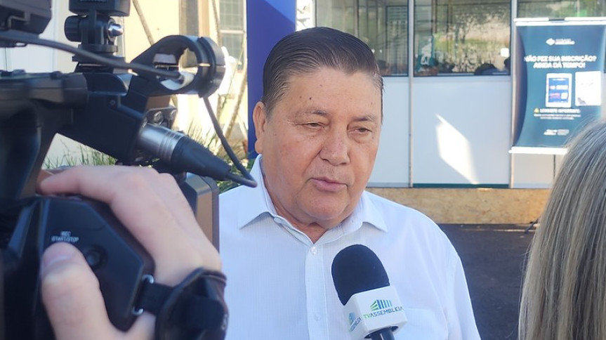 Presidente da Sociedade Rural de Umuarama, Milton Gaiari,