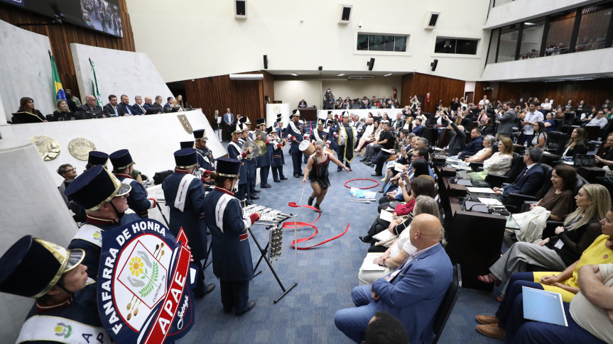 Assembleia Legislativa homenageia instituições de educação especial que atuam no Paraná