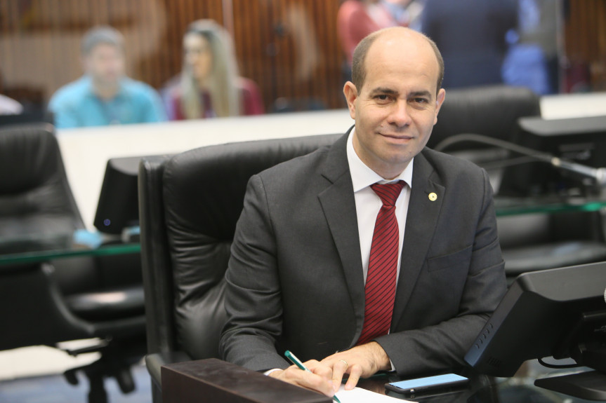 Deputado Evandro Araújo (PSC), presidente da Comissão de Orçamento.