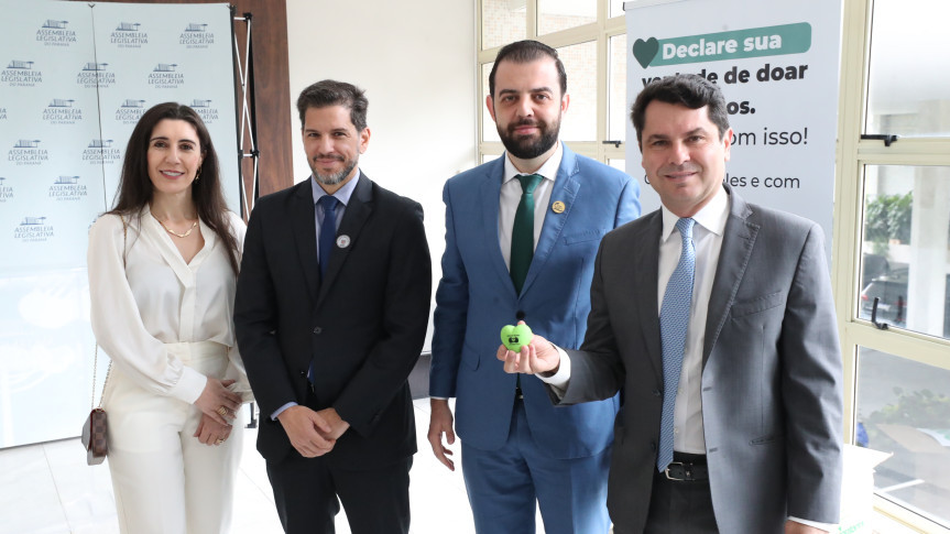 Mutirão de doação eletrônica de órgãos, fruto de uma parceria entre a Comissão Executiva da Alep com o CNB/PR e a Anoreg, teve início nesta segunda-feira (1º).