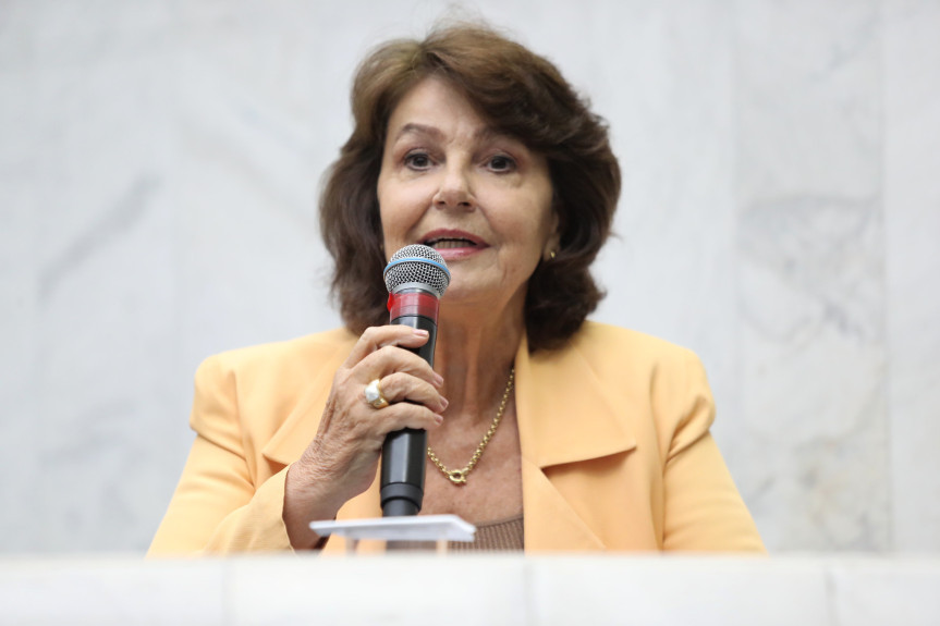 Deputada Cristina Silvestri (PP), autora do projeto.