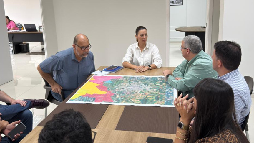 No encontro com a deputada Mabel Canto (PP), a concessionária também recebeu sugestões para a obra.