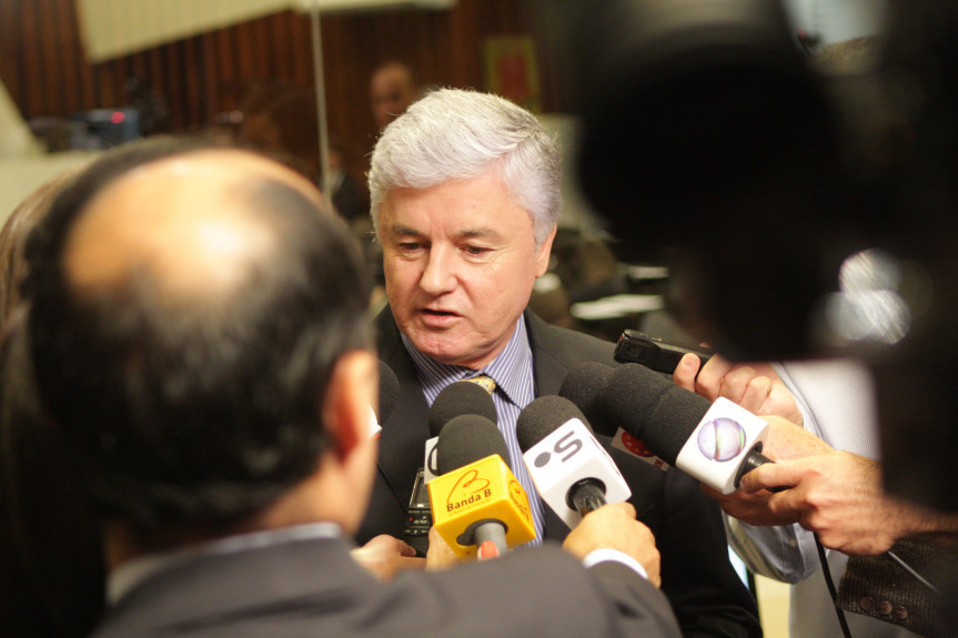 Presidente da Assembleia Legislativa, deputado Valdir Rossoni (PSDB).