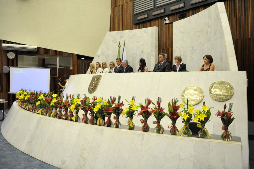 Sessão solene em homenagem ao Dia Internacional das Mulheres