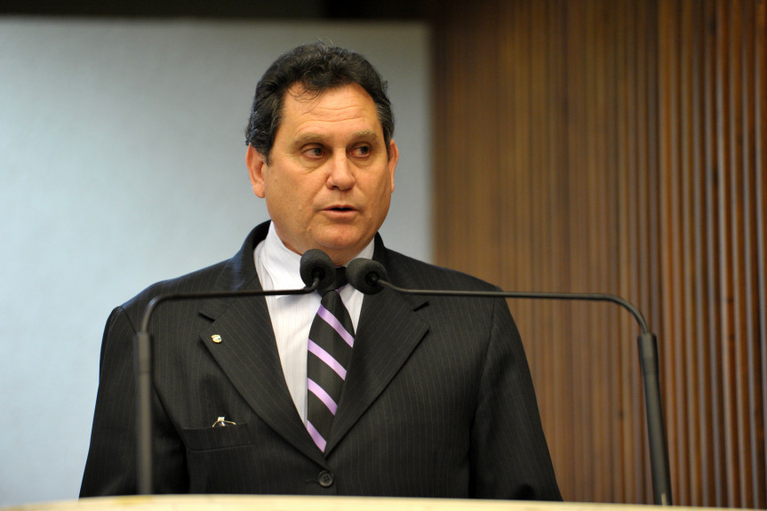 Presidente do Sindicato dos Policiais Federais do Paraná, Fernando Vicentine.