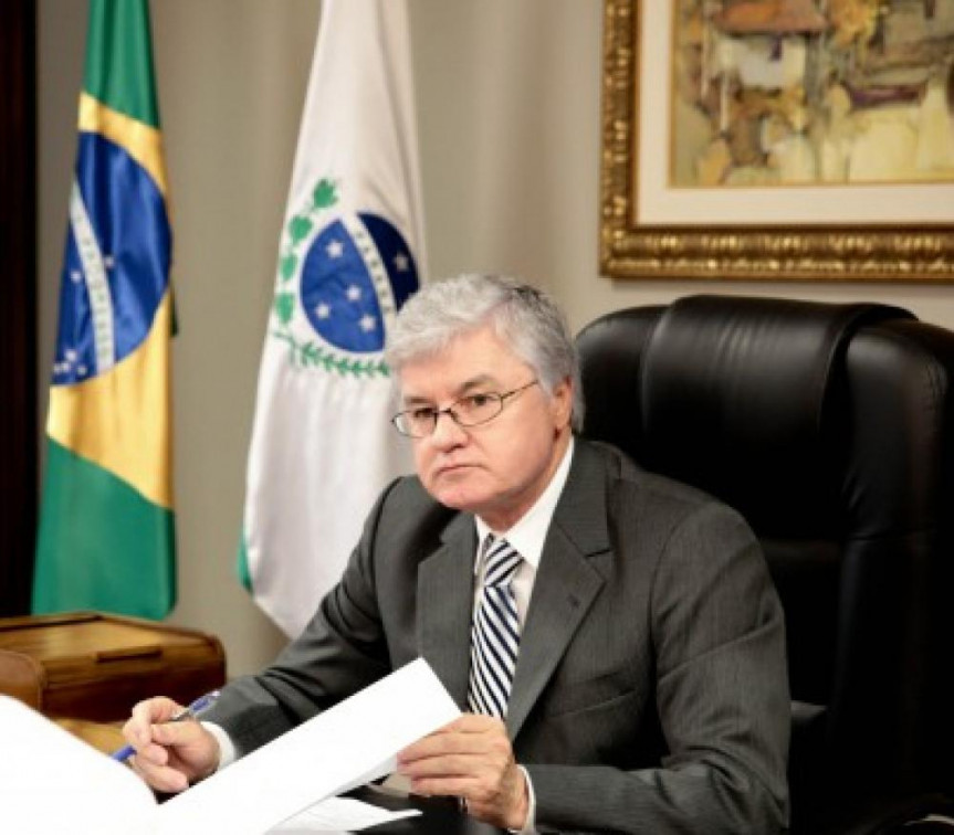 Presidente da Assembleia Legislativa, deputado Rossoni (PSDB).