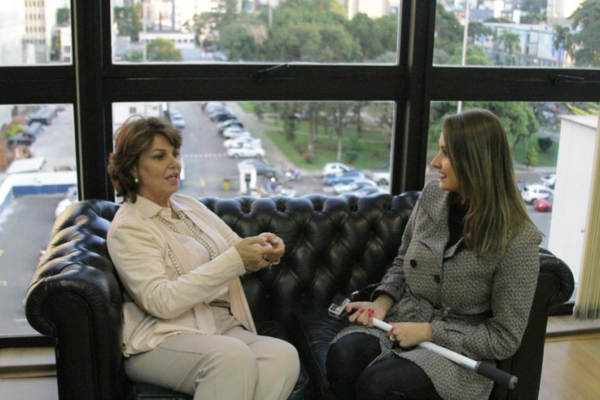 Programa "3 Minutos com o Deputado" com  a deputada Cristina Silvestri (PPS)