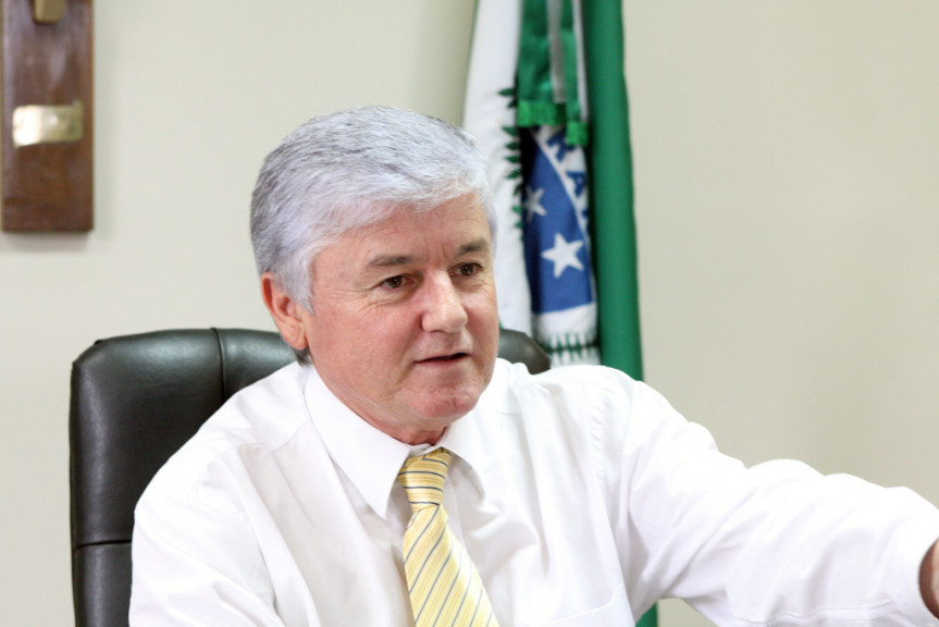 Presidente da Assembleia Legislativa, deputado Valdir Rossoni (PSDB).
