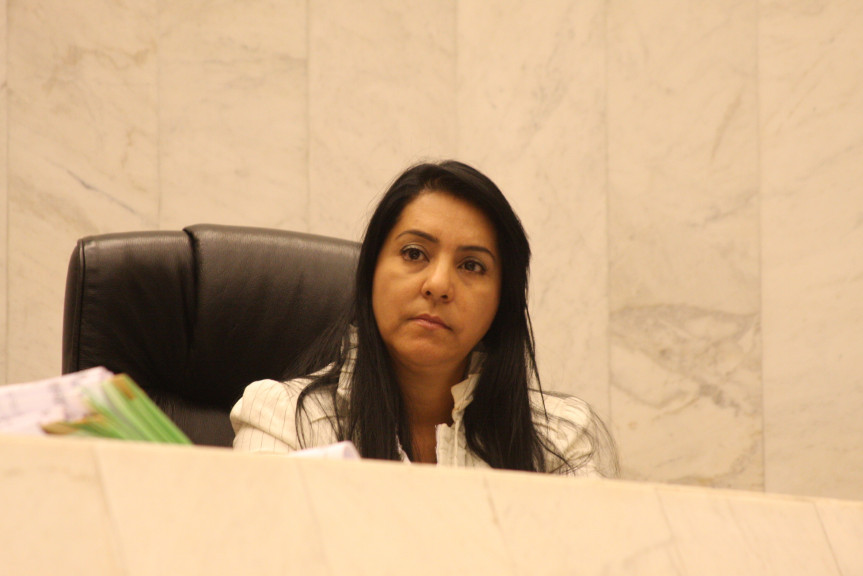 Cantora Mara Lima (PSDB) autora do projeto de lei nº 102/11 (Foto: Nani Gois)