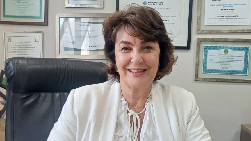 Deputada Cristina Silvestri (PP).