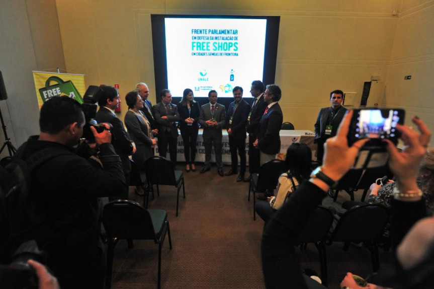 Evento das Frentes Parlamentares em Defesa da Instalação de Free Shops em Cidades de Fronteira.