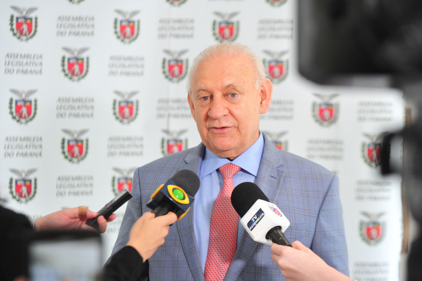 Deputado Ademar Traiano (PSDB), presidente da Assembleia Legislativa do Paraná.