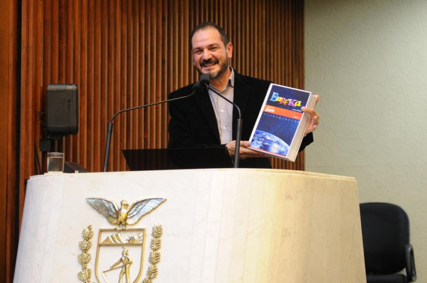 Coordenador do Eureka, professor Marlus Geronasso.