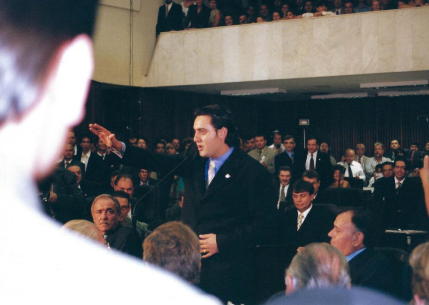 Deputado Ratinho Junior (PSD).