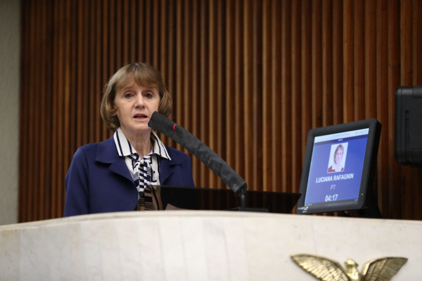 Deputada Luciana Rafagnin (PT).