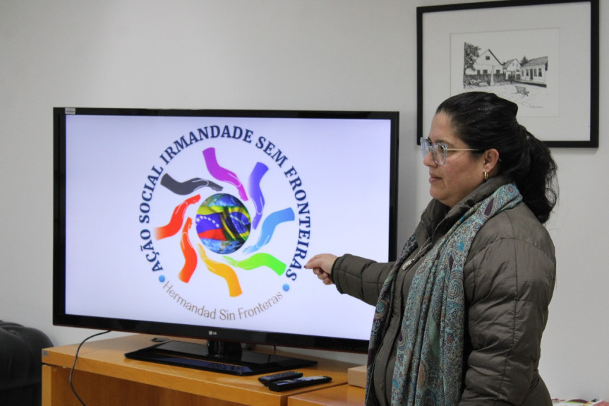 Rockmillys Basante Palomo é presidente da instituição Ação Social Irmandade Sem Fronteiras.