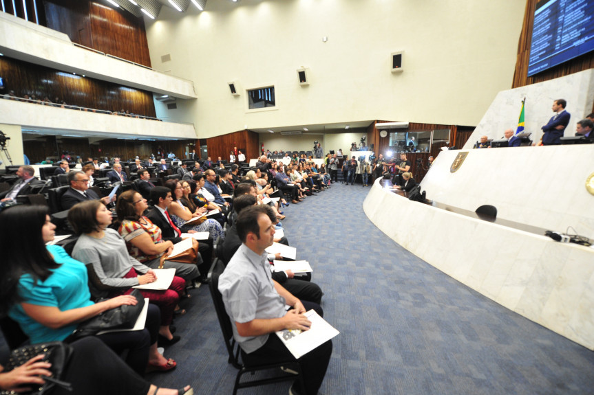 Cerimônia de premiação da edição 2019 do Geração Atitude.