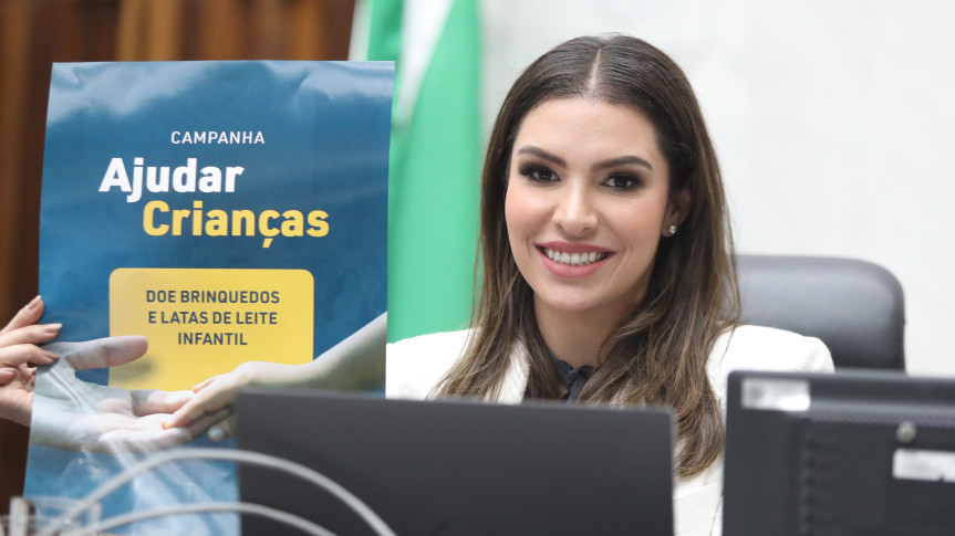 Deputada Maria Victoria (PP), 2ª secretária da Casa e presidente do Conselho de Ações Solidárias e Voluntariado da Assembleia.