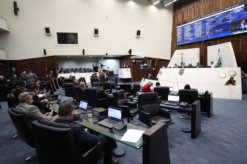 O projeto de lei 345/2024, do Poder Executivo, foi lido em Plenário na sessão desta segunda-feira (27).