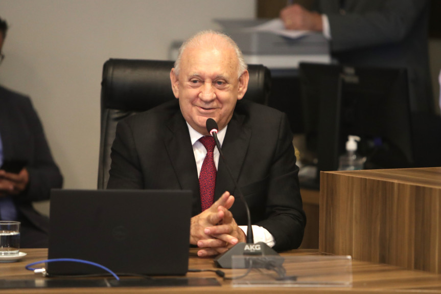 O deputado Ademar Traiano (PSD), atual chefe do Poder Legislativo, irá comandar a CCJ no biênio 2025-2027.