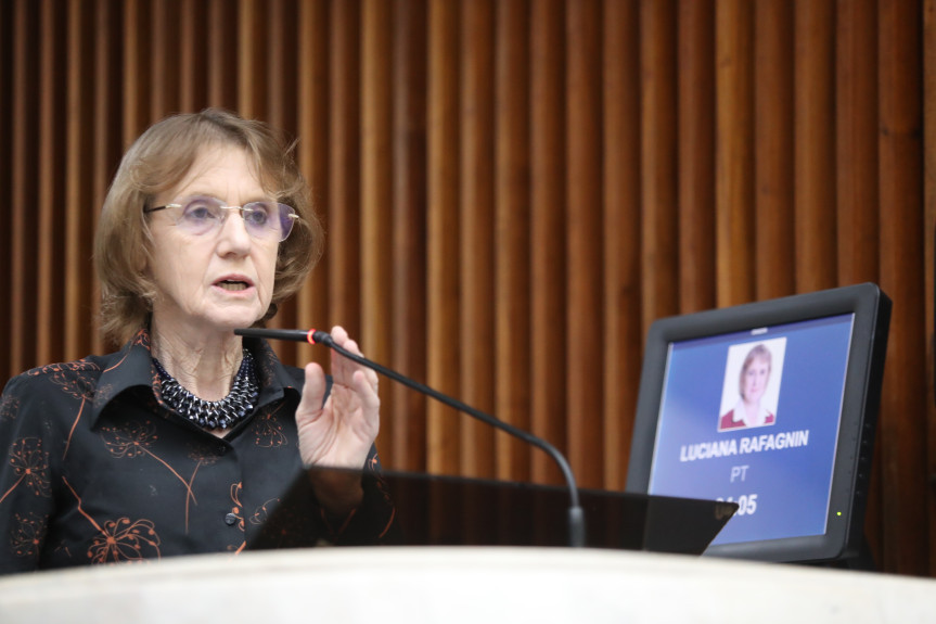 Deputada Luciana Rafagnin (PT).