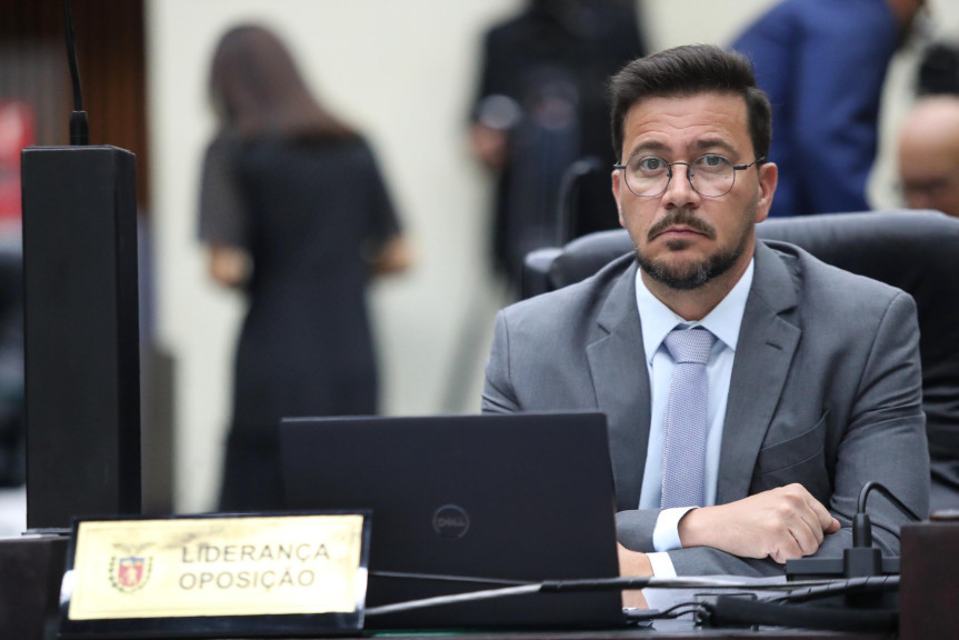 Deputado Arilson Chiorato (PT), líder da Oposição na Casa.