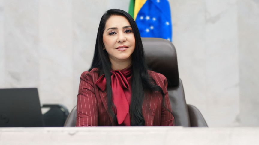 A deputada Cantora Mara Lima (Repblicanos) é a presidente da Comissão de Defesa dos Direitos da Mulher.