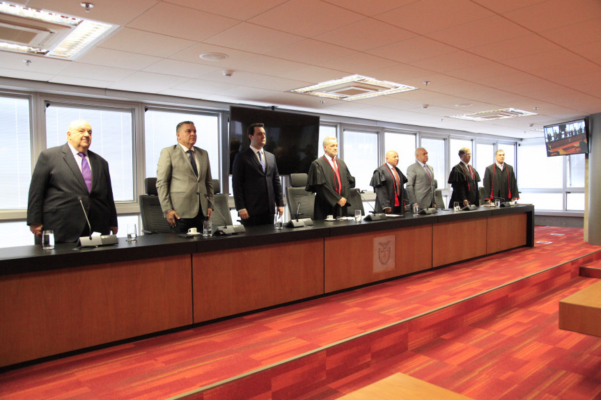 Posse do procurador-geral de Justiça Gilberto Giacoia.