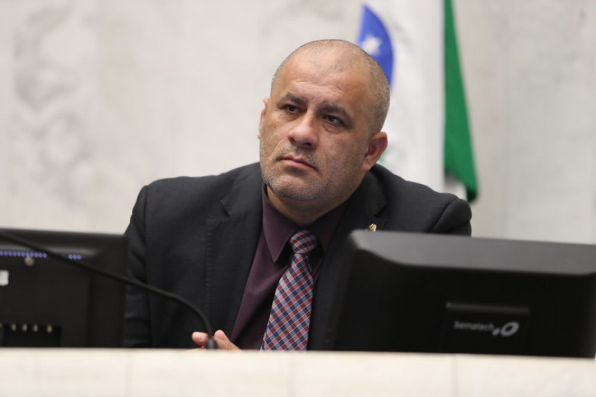 Deputado Soldado Fruet, presidente da Comissão de Turismo da Assembleia Legislativa do Paraná.