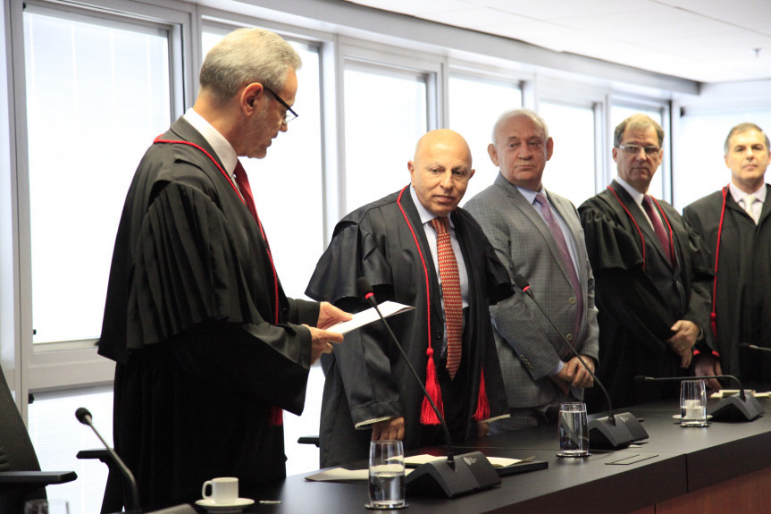 Posse do procurador-geral de Justiça Gilberto Giacoia.