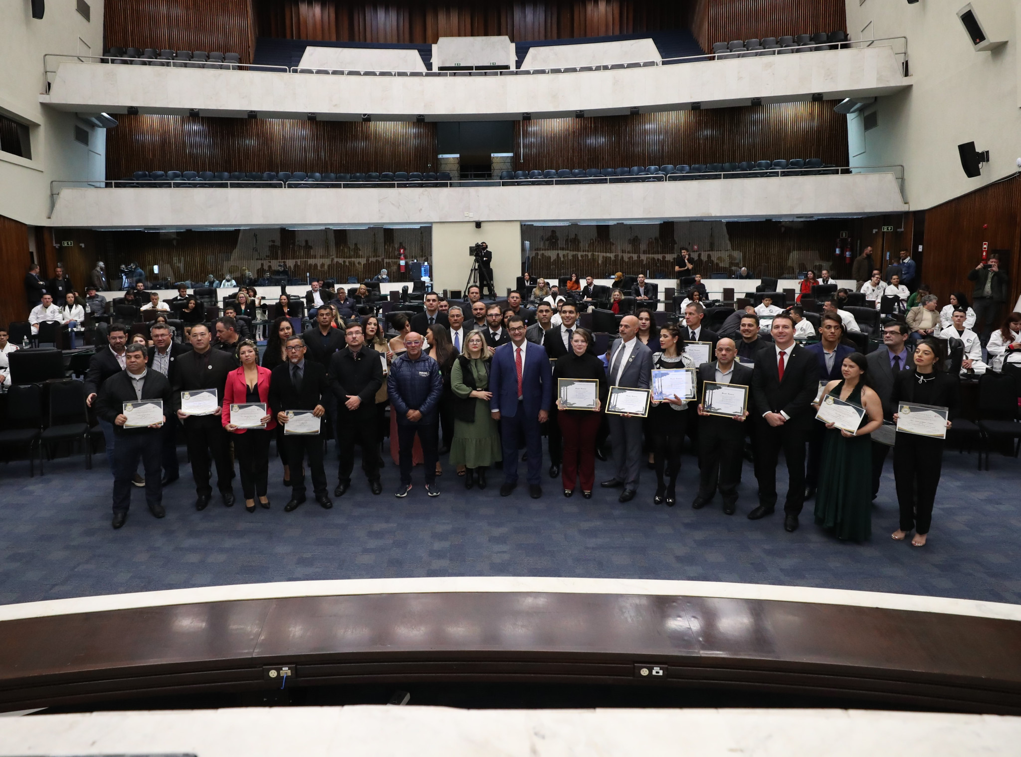 Precursor do Karatê Shubu-Dô é homenageado pela Assembleia Legislativa