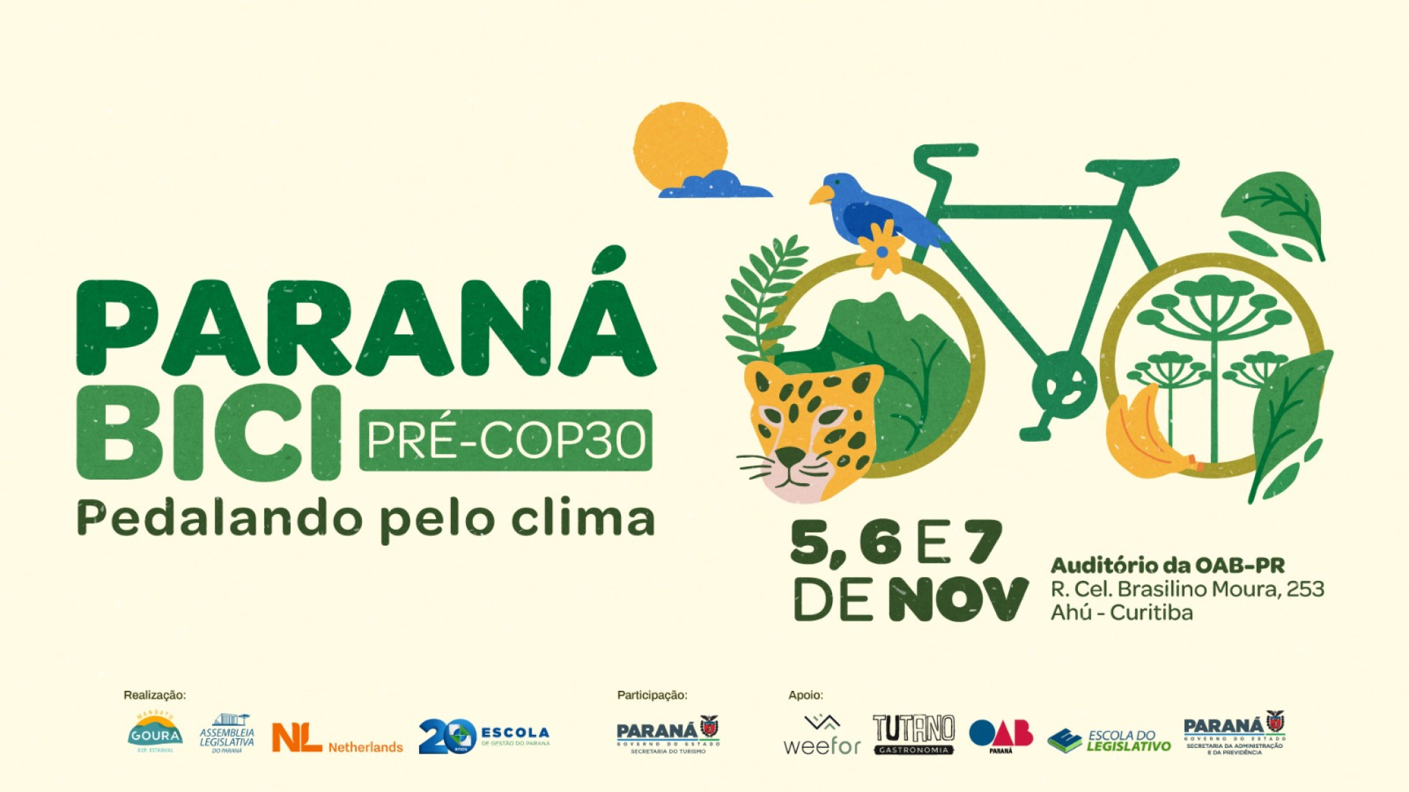 Deputado Goura (PDT) destaca realização do Seminário Paranaense de Ciclomobilidade e Cicloturismo – Paraná Bici Pré-COP30
