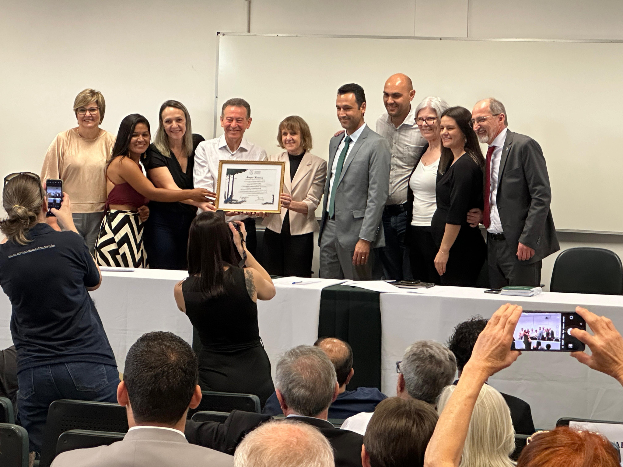 Homenagem da Assembleia aos 15 anos dos campi Realeza e Laranjeiras do Sul da UFFS