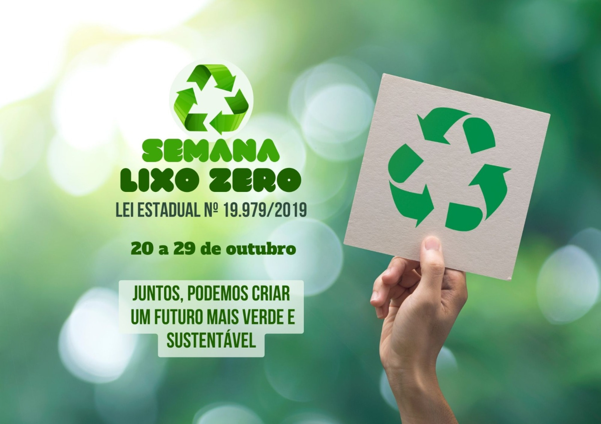 Semana do Lixo Zero amplia debate sobre a importância da reutilização e descarte correto de materiais