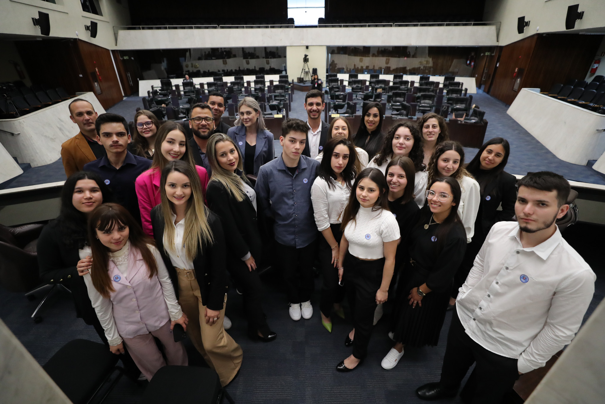 Alunos de Direito do IFPR Palmas visitam a Assembleia