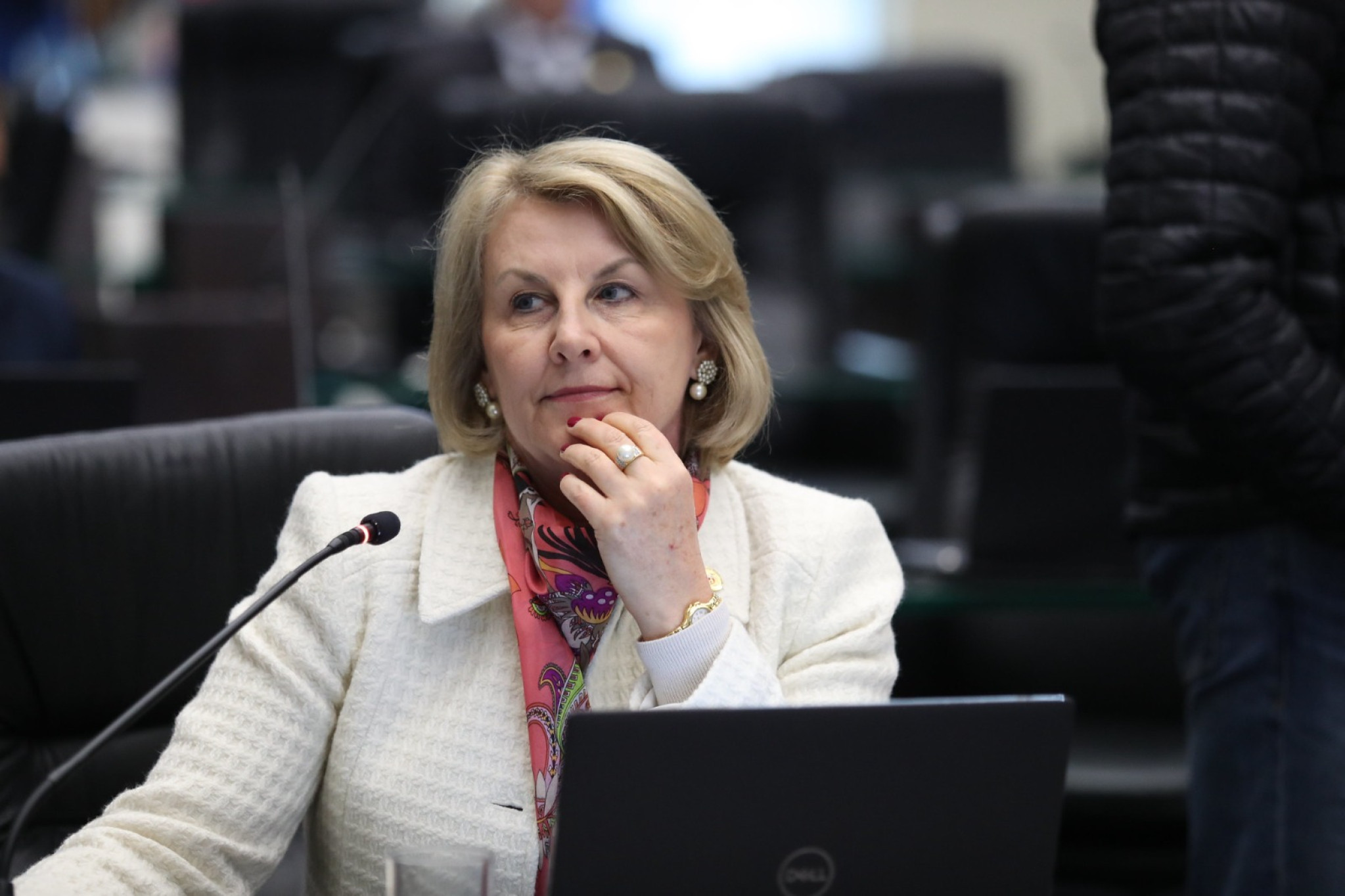 Deputada Márcia Huçulak (PSD) participa de reunião sobre a guerra na Ucrânia com Grupo Parlamentar do Senado