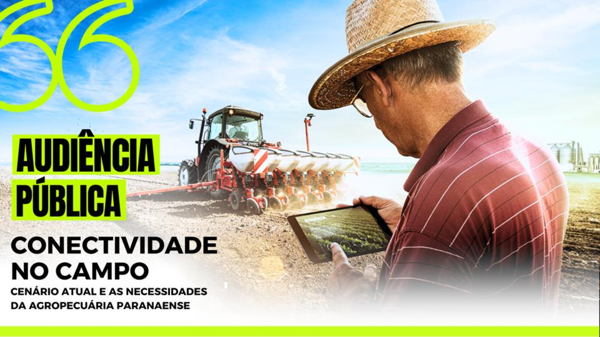 Deputado Fabio Oliveira (Podemos) organiza audiência pública sobre conectividade no campo