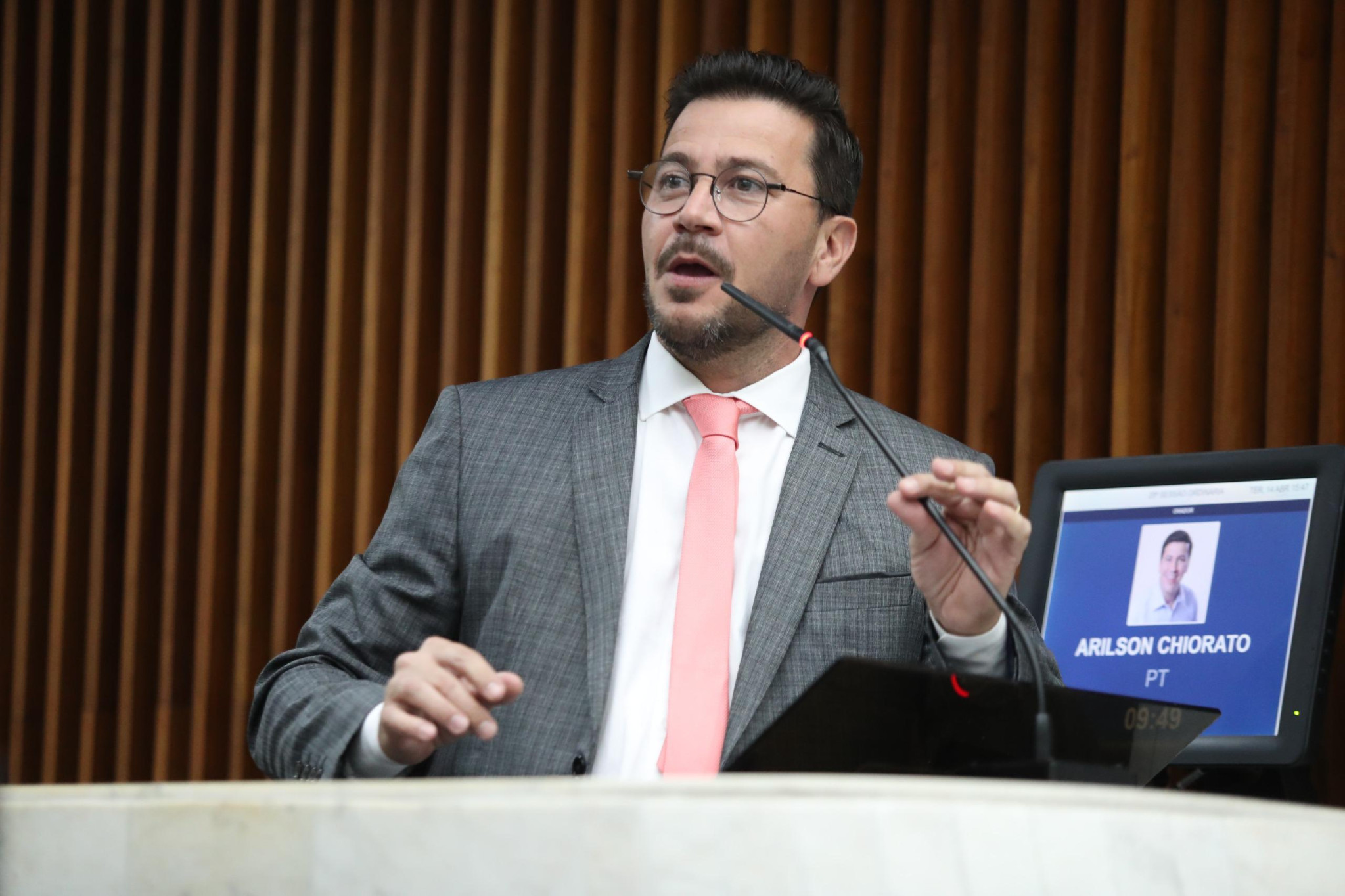 Deputado Arilson Chiorato (PT) alerta para alta nas tarifas da Copel