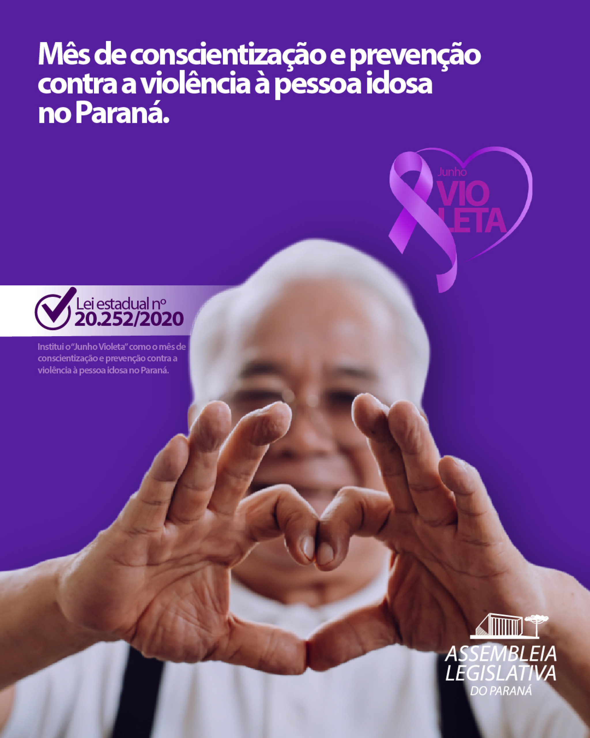 Junho Violeta intensifica luta contra violência e preconceito contra a pessoa idosa no Paraná