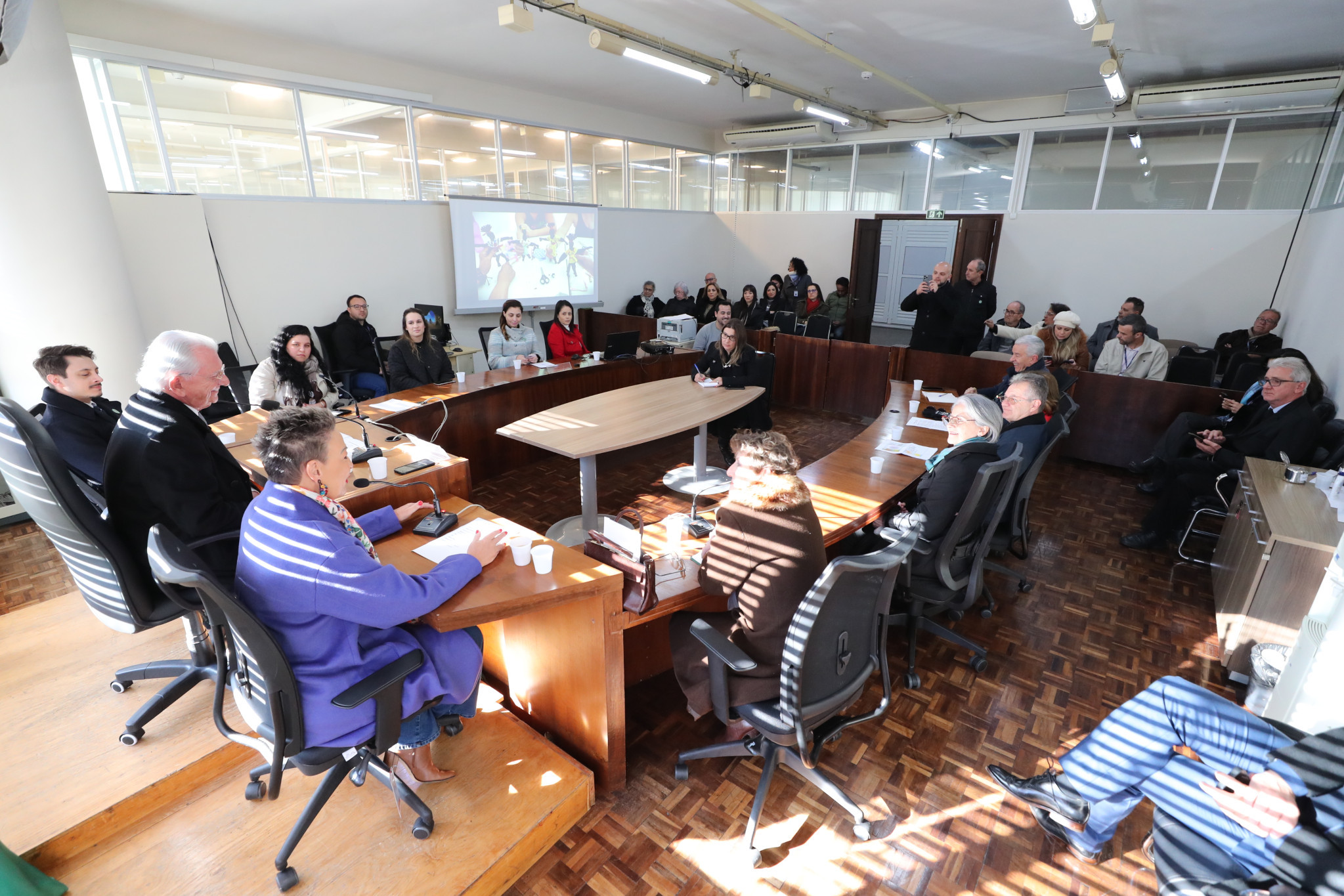 Comissão de Cultura promove mesa redonda sobre Arteterapia e Parkinson