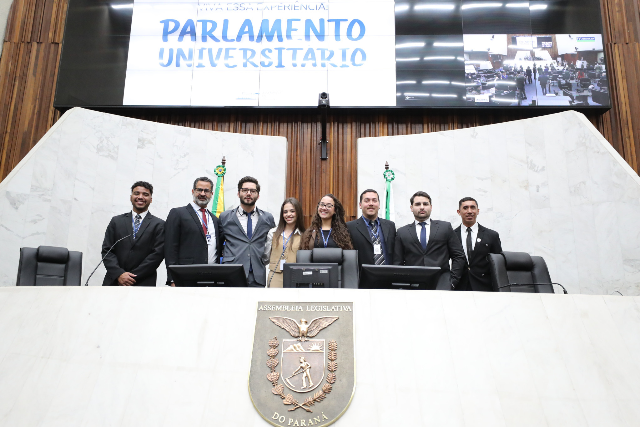Expectativa, entusiasmo e primeiros aprendizados marcam início do Parlamento Universitário 2025