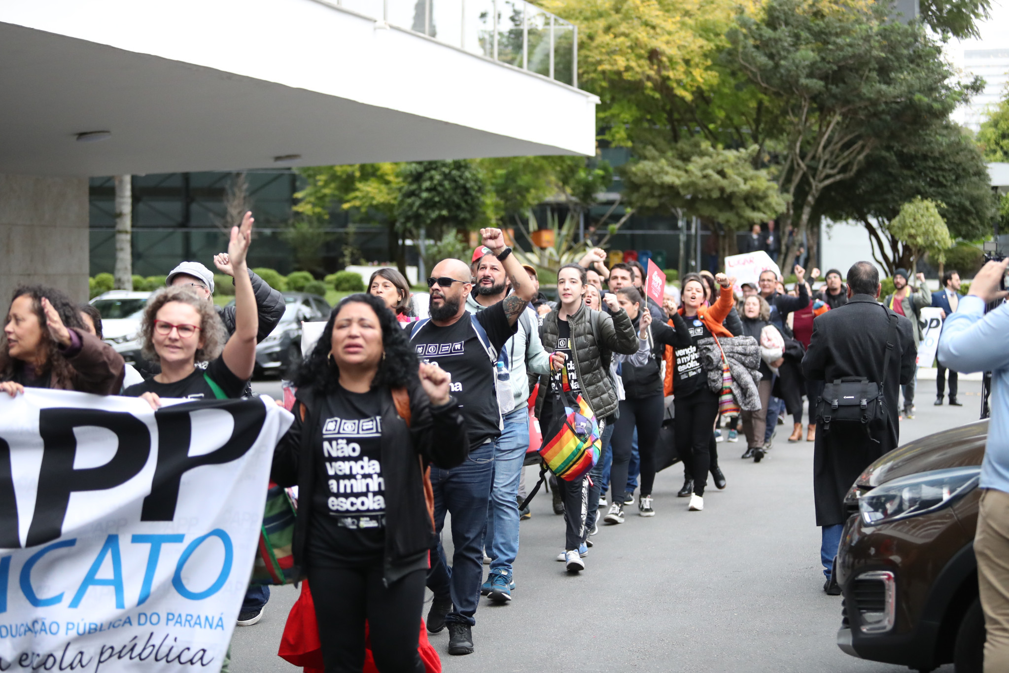 Manifestantes desocupam Plenário da Assembleia Legislativa