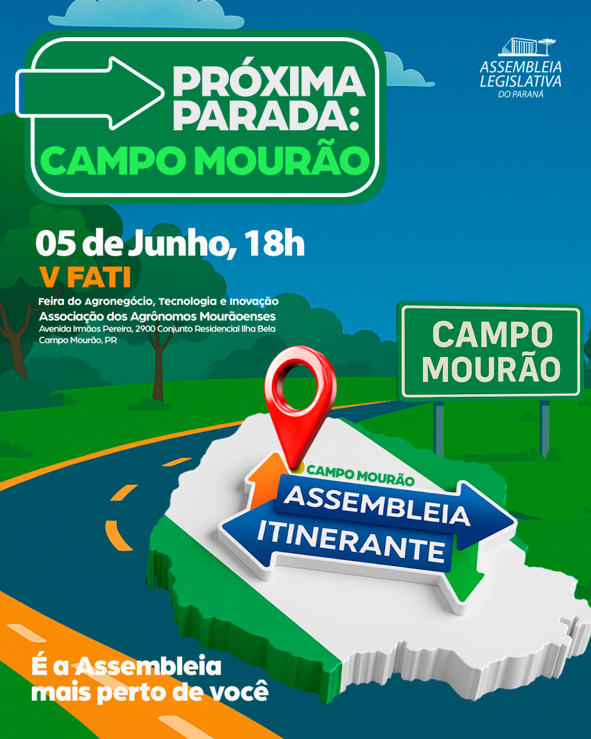 Assembleia Itinerante leva serviços eleitorais e jurídicos gratuitos à população de Campo Mourão